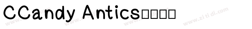 CCandy Antics字体转换